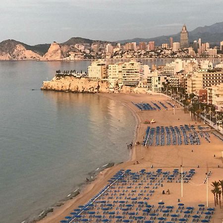 Benidorm 1ª Linea Playa Levante, Garage, Wifi, Climatizacion Kültér fotó